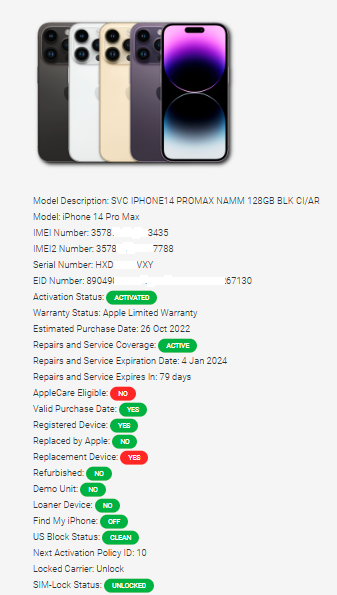 Apple iPhone 14 Pro Max Black 128GB (Unlocked) A2651 image 10
