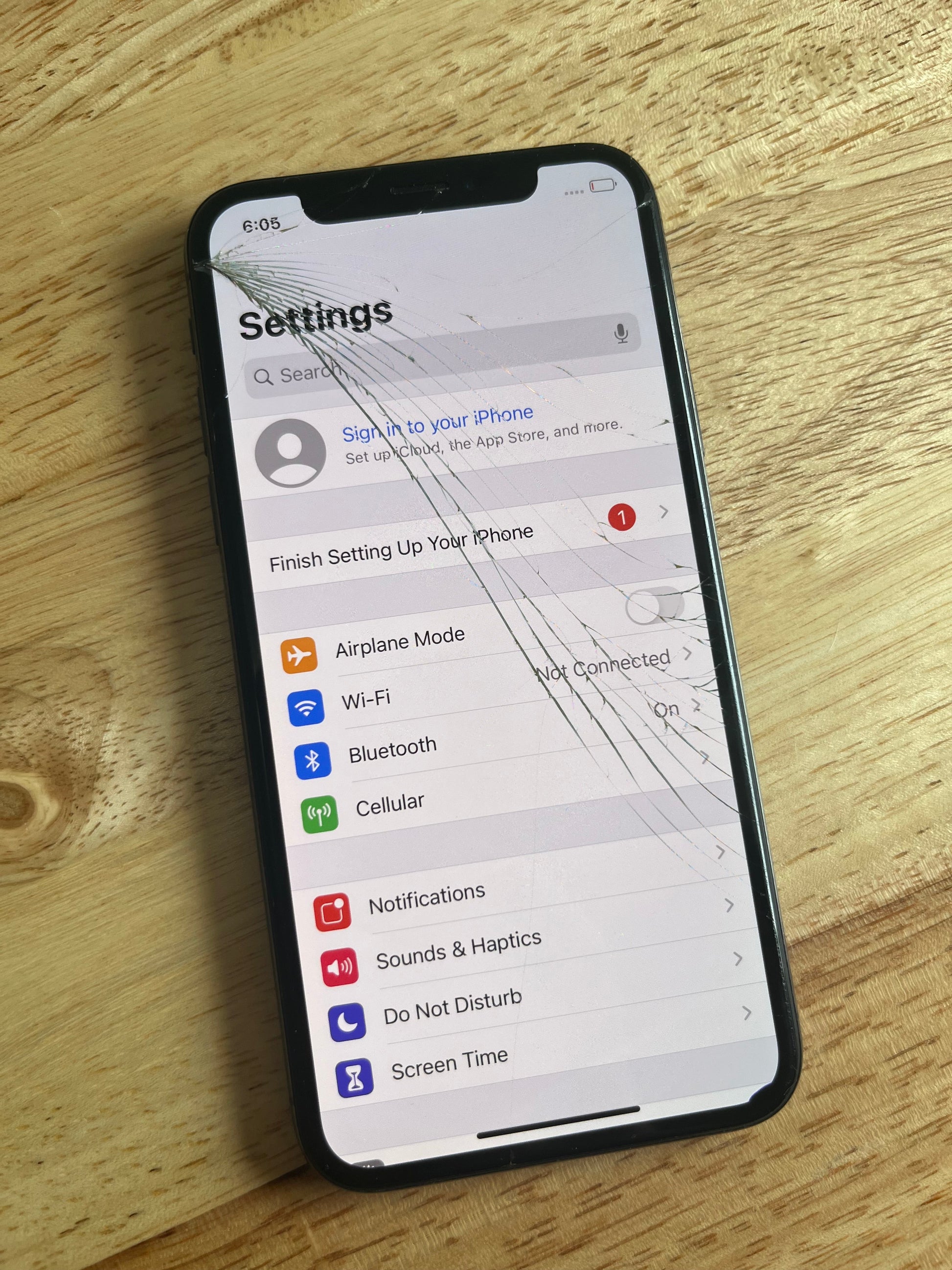 Apple iPhone X Space Gray 64GB (Unlocked) A1865 image 7