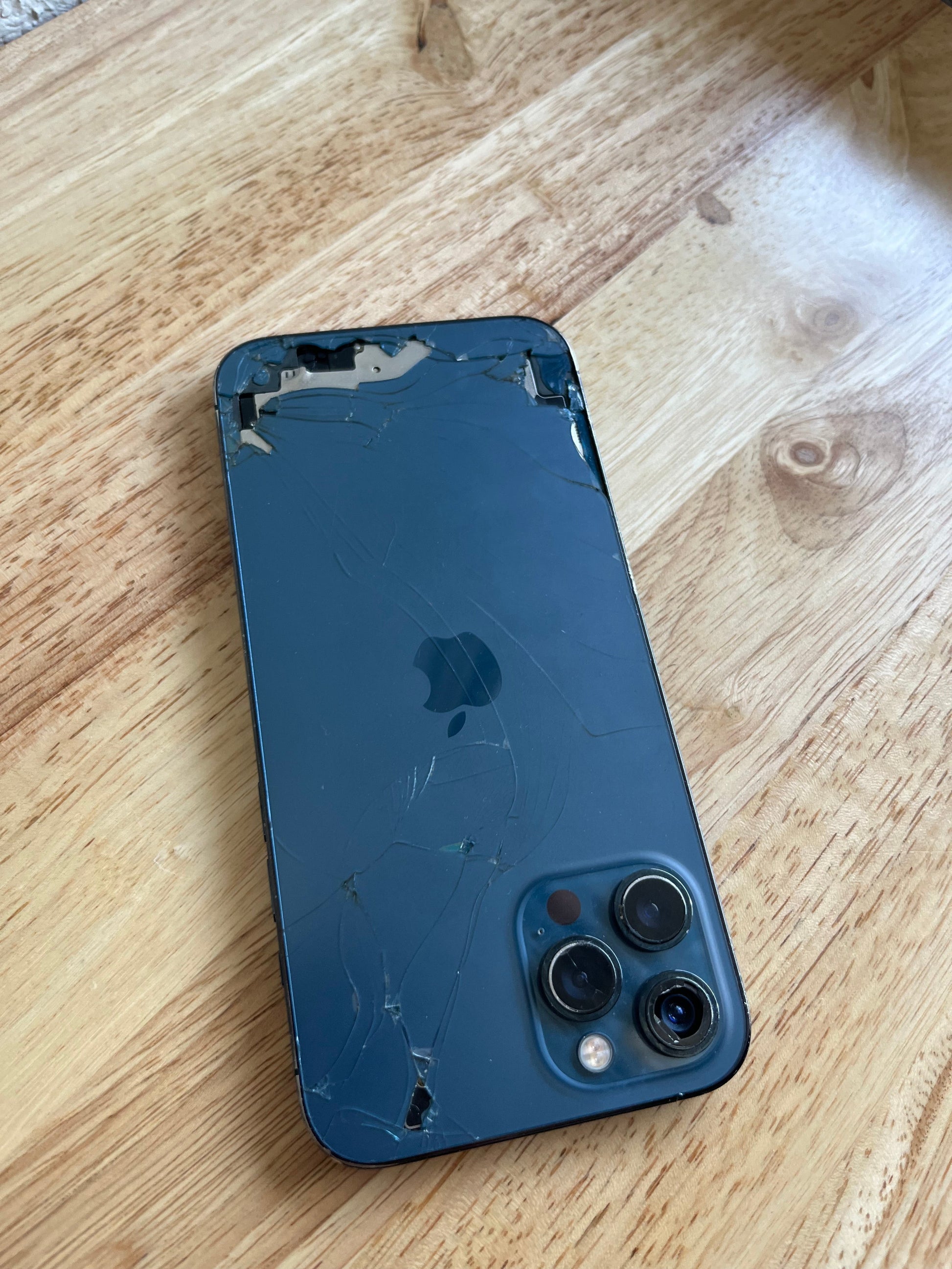 Apple iPhone 12 Pro Max Pacific Blue 128GB (AT&T) A2342 image 2
